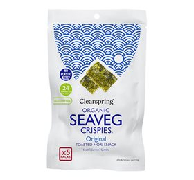Clearspring Tang Chips  Seaveg Crispies      Pk  20