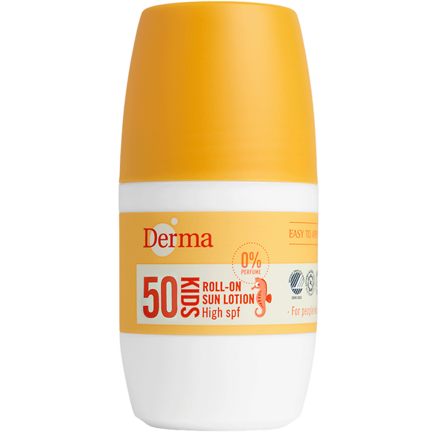 Derma Kids Sollotion Roll-on Spf50  50 Ml  Vandfast Solcreme