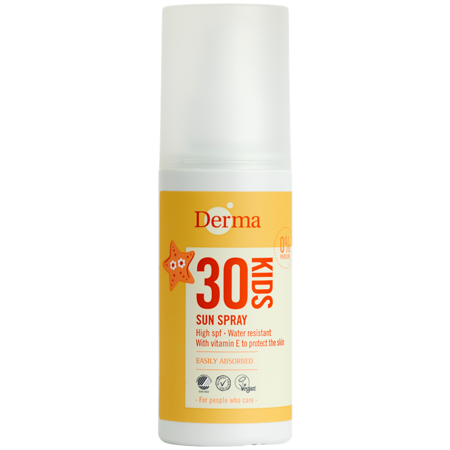 Derma Kids Sun Spray Spf30  150 Ml  Vandfast Solcreme