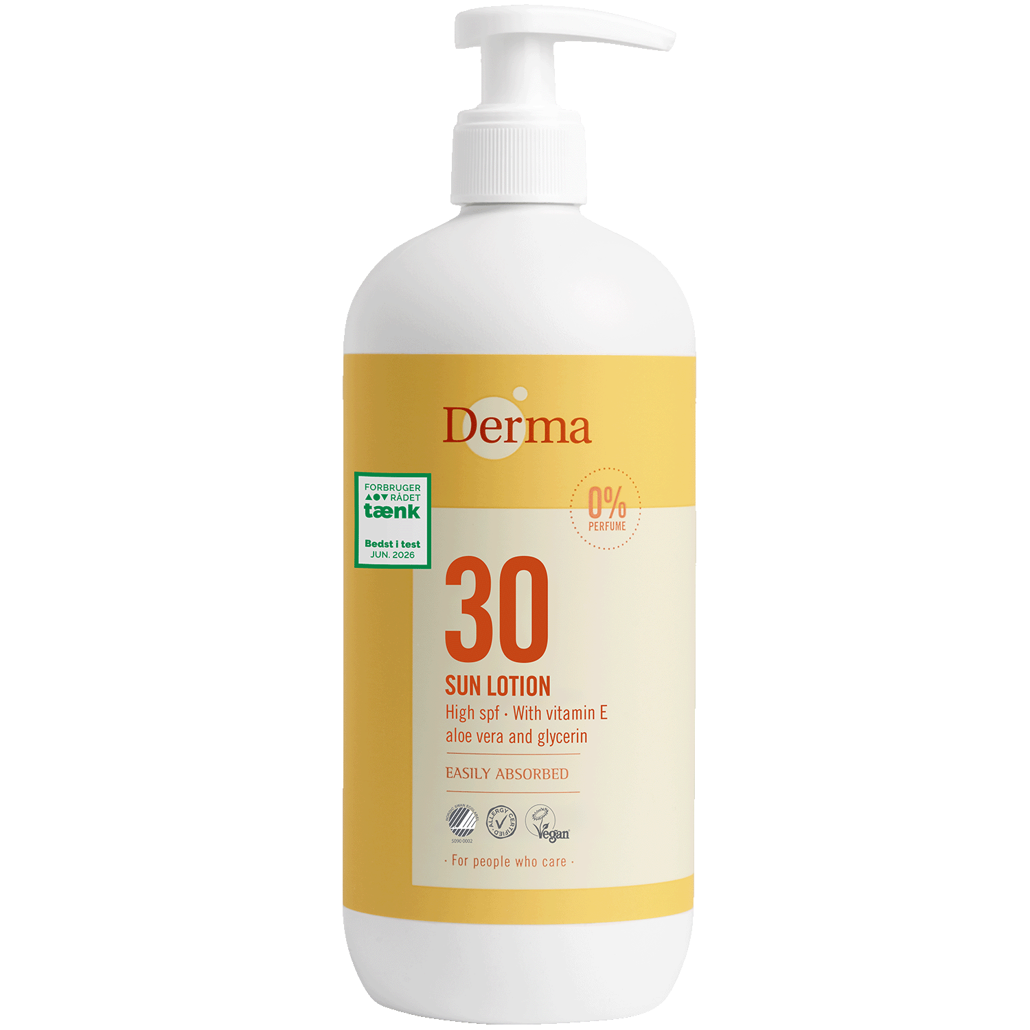 Derma Sollotion Spf30  500 Ml  Vandfast Solcreme