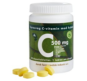 Dfi C500 Mg Syresvag  -vitamin 60 Tab