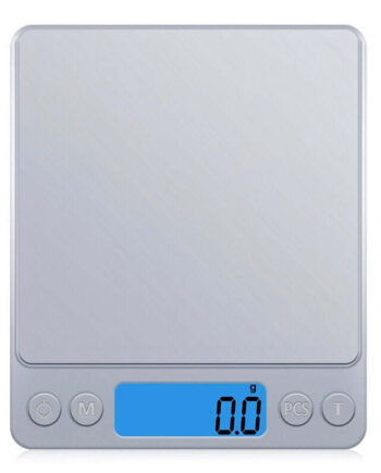 Digital Vægt Sølvfarvet   Kg    Decimal