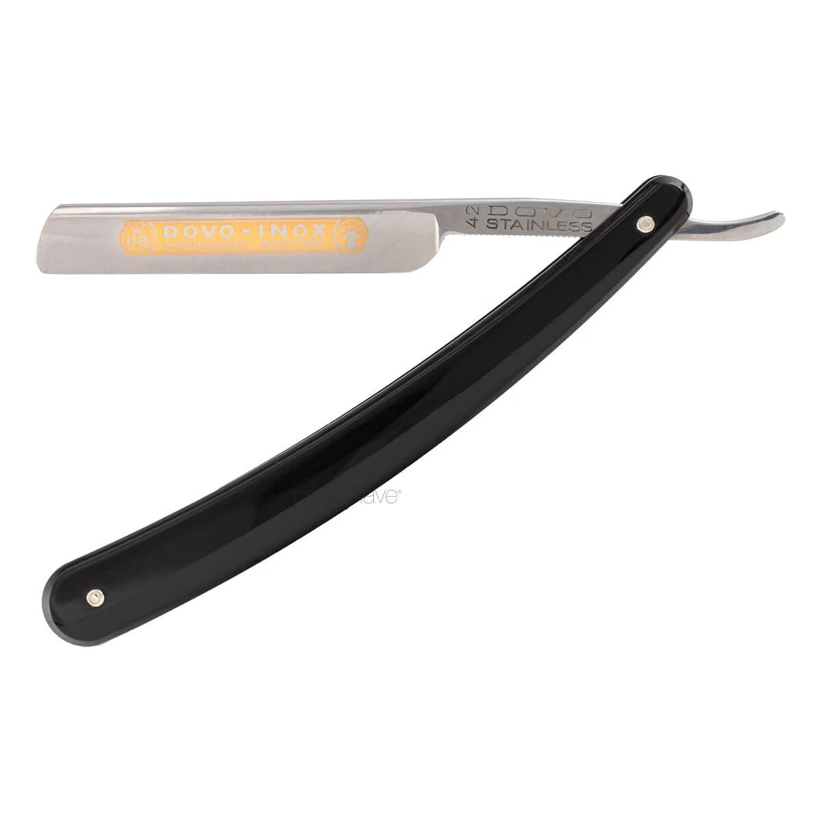 Dovo Solingen Straight Razor French Nose Inox Sort