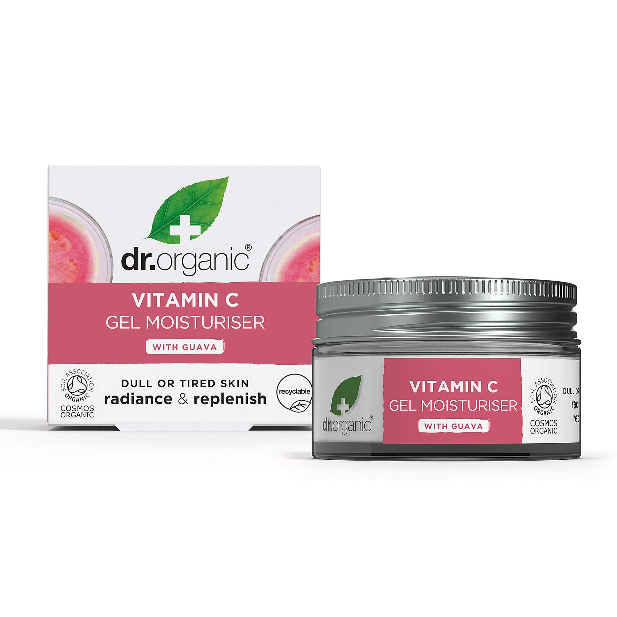 Dr  Organic Guava Gel Moisturiser 50 Ml