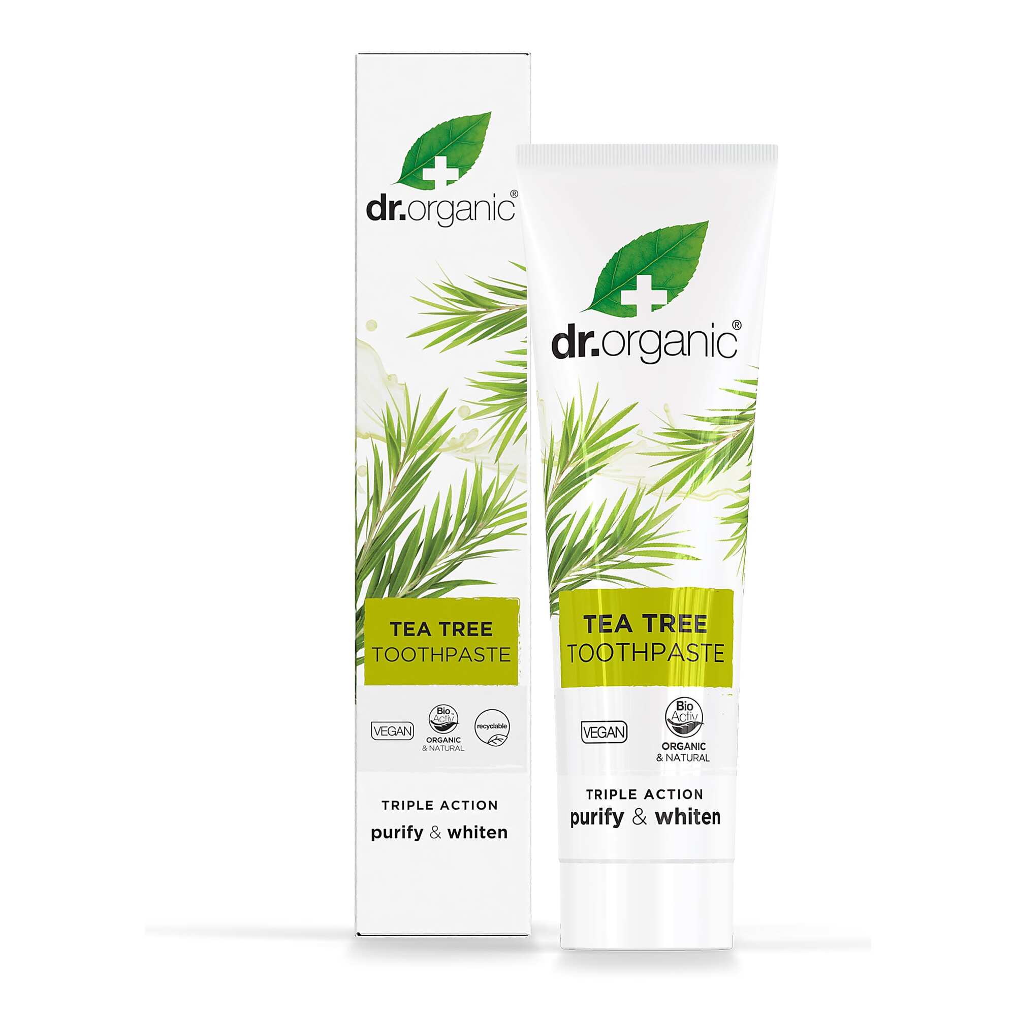 Dr  Organic Tandpasta Tea Tree 100 Ml