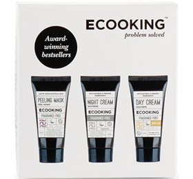 Ecooking Gaveæske Day Cream Spf20  Night Cream   Peel Mask