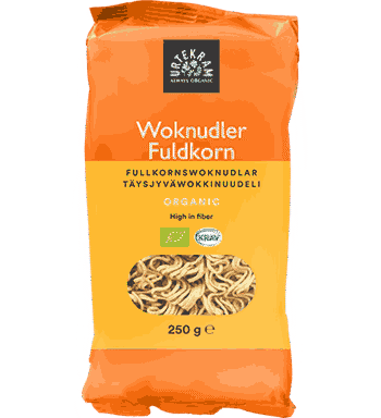 Fuldkorns Woknudler økologiske 250 Gram
