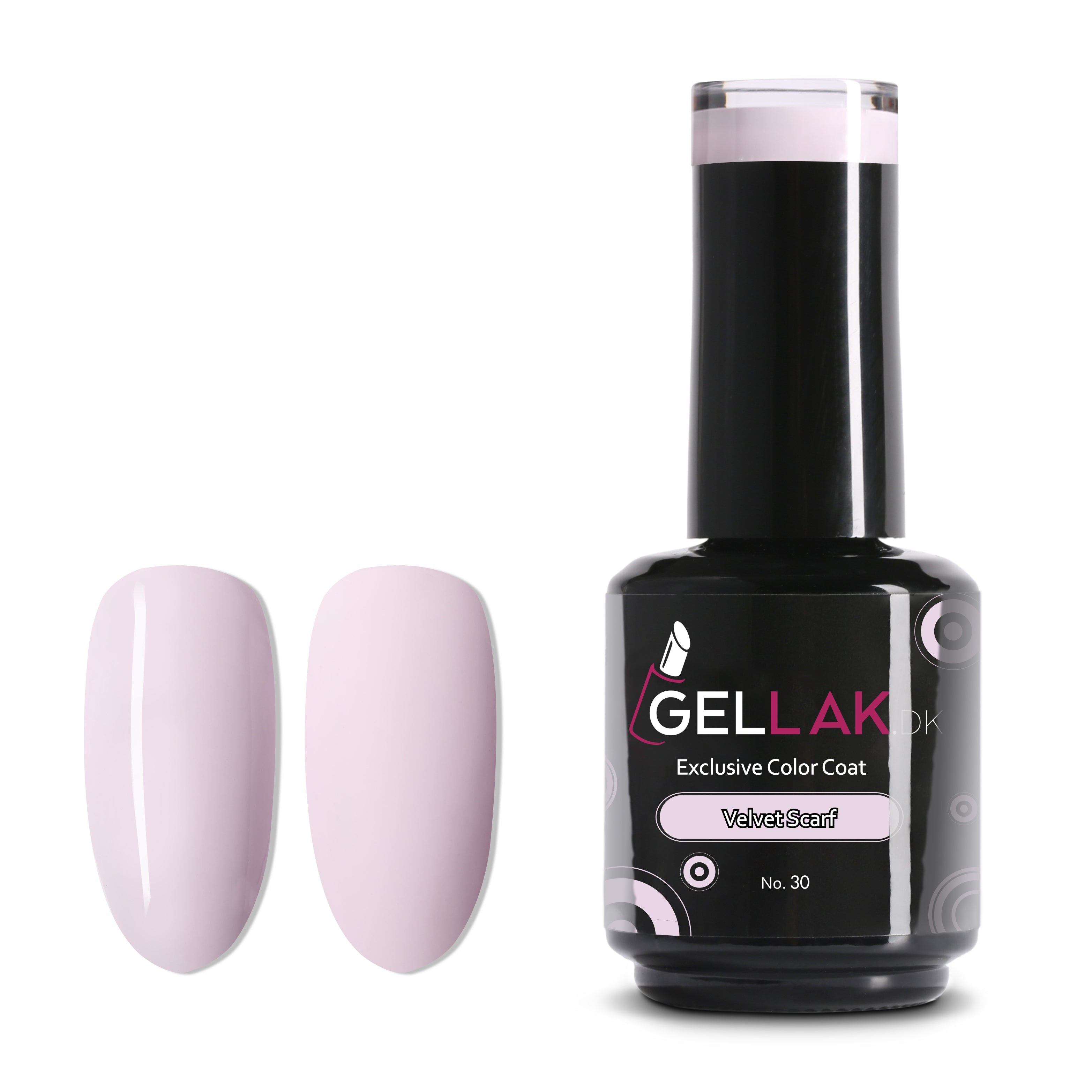 Gel Neglelak Lilla   15 Ml   Velvet Scarf No  30   Gellak Dk