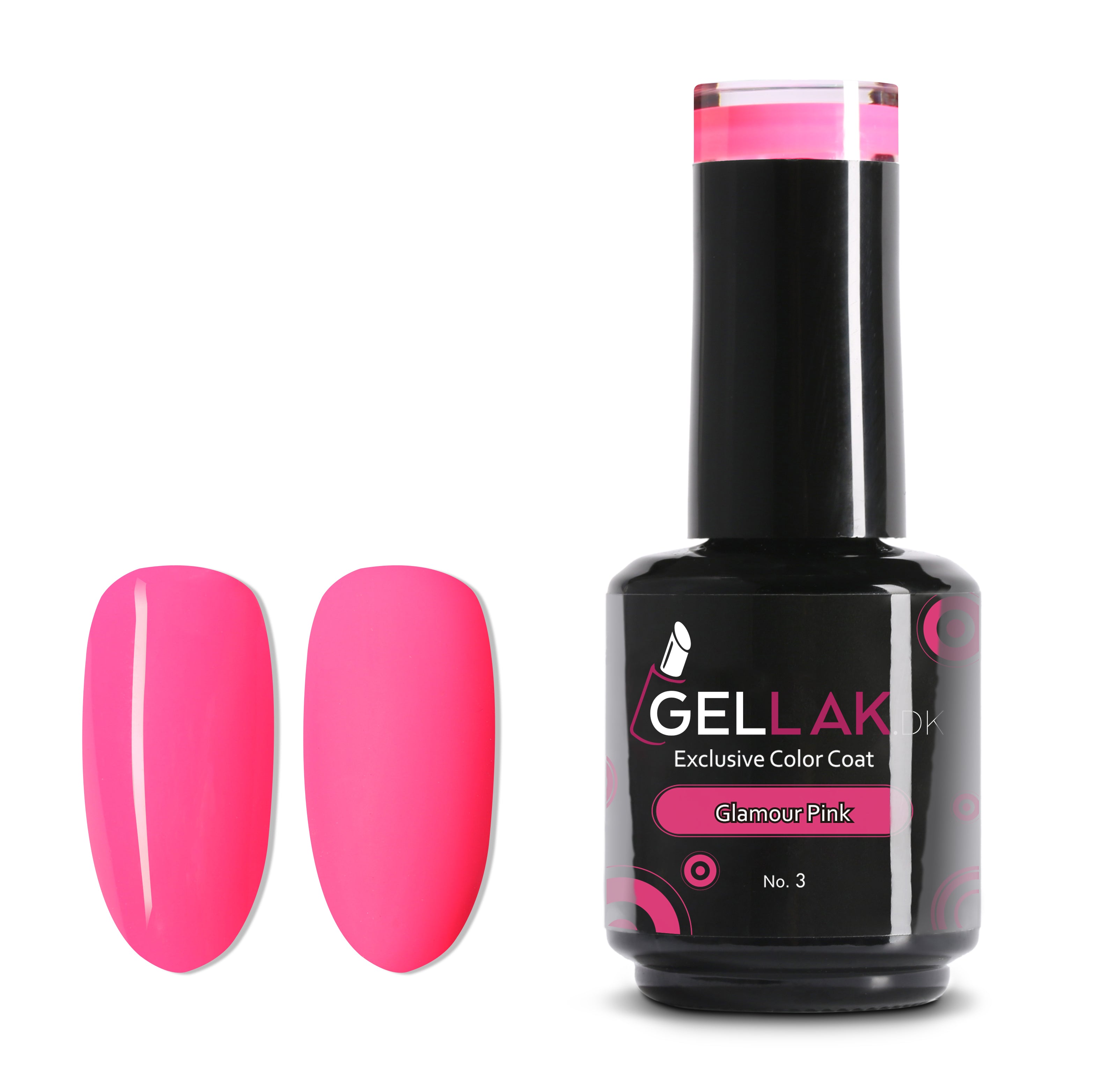 Gel Neglelak Pink   15 Ml   Glamour Pink No      Gellak Dk