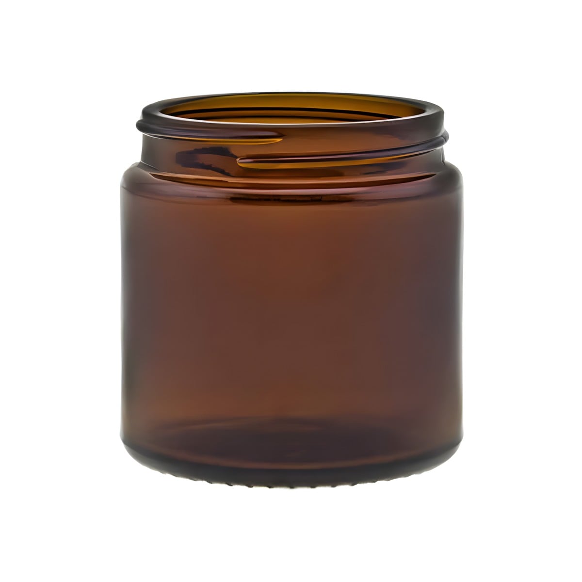 120 Ml Brun Glasbøtte Uden Låg Sv58 R3