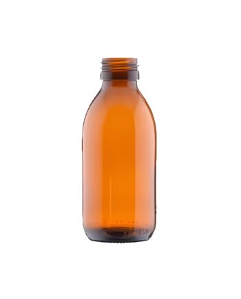 150 Ml  Brun Glasflaske 28 410