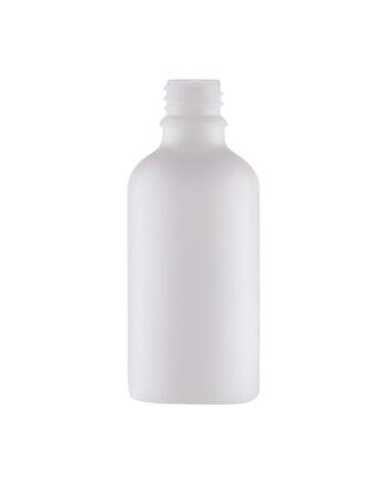 30 Ml  Hvid Glasflaske Din18