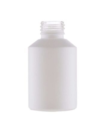 60 Ml  Hvid Glas Flaske 24 410