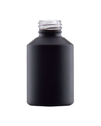 60 Ml  Sort Glas Flaske 24 410