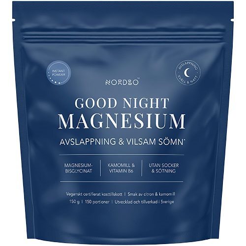 Good Night Magnesium Instant Pulver 150 Gram