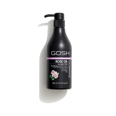 Gosh Copenhagen Rose Oil Shampoo All Hair Types 450 Ml
