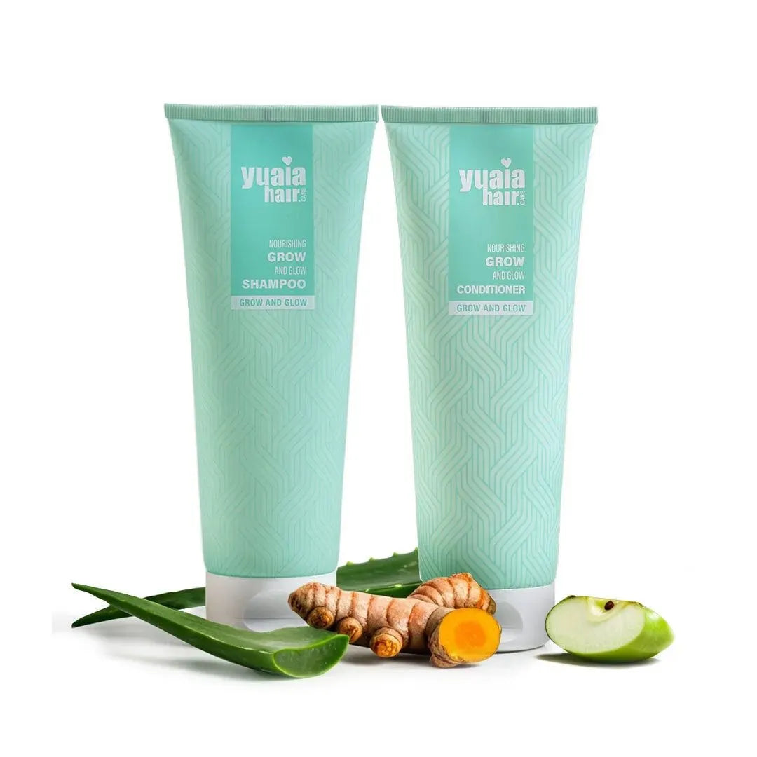 Grow And Glow Shampoo Og Conditioner 250 Ml Sulfatfri   Silikonefri