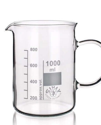 Ildfast Målebæger   Glas 600 Ml  Med Håndtag