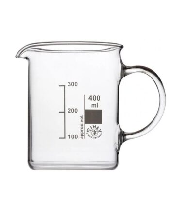 Ildfast Målebæger   Glas 400 Ml  Med Håndtag