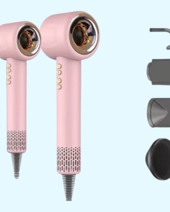 Ionic Proff Hårtørre Gratis Fragt Salon Model  Lang Ledning  Leveres Sidst   Nov   Pink