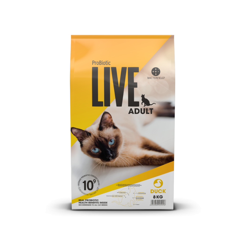 Kg  Probiotic Live Adult Kat Kattefoder Med And