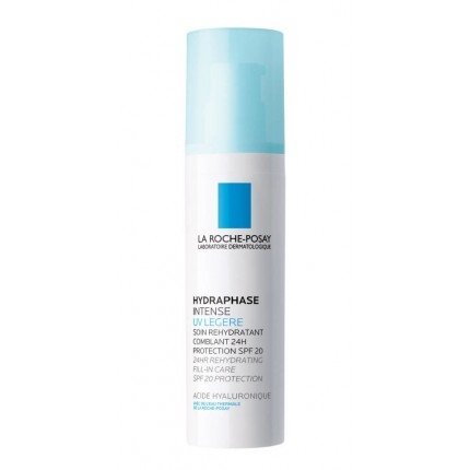 La Roche-posay Hydraphase Uv Intense Legere Beskyttende Fugtighedscreme Flakon    Pumpe 50 Ml