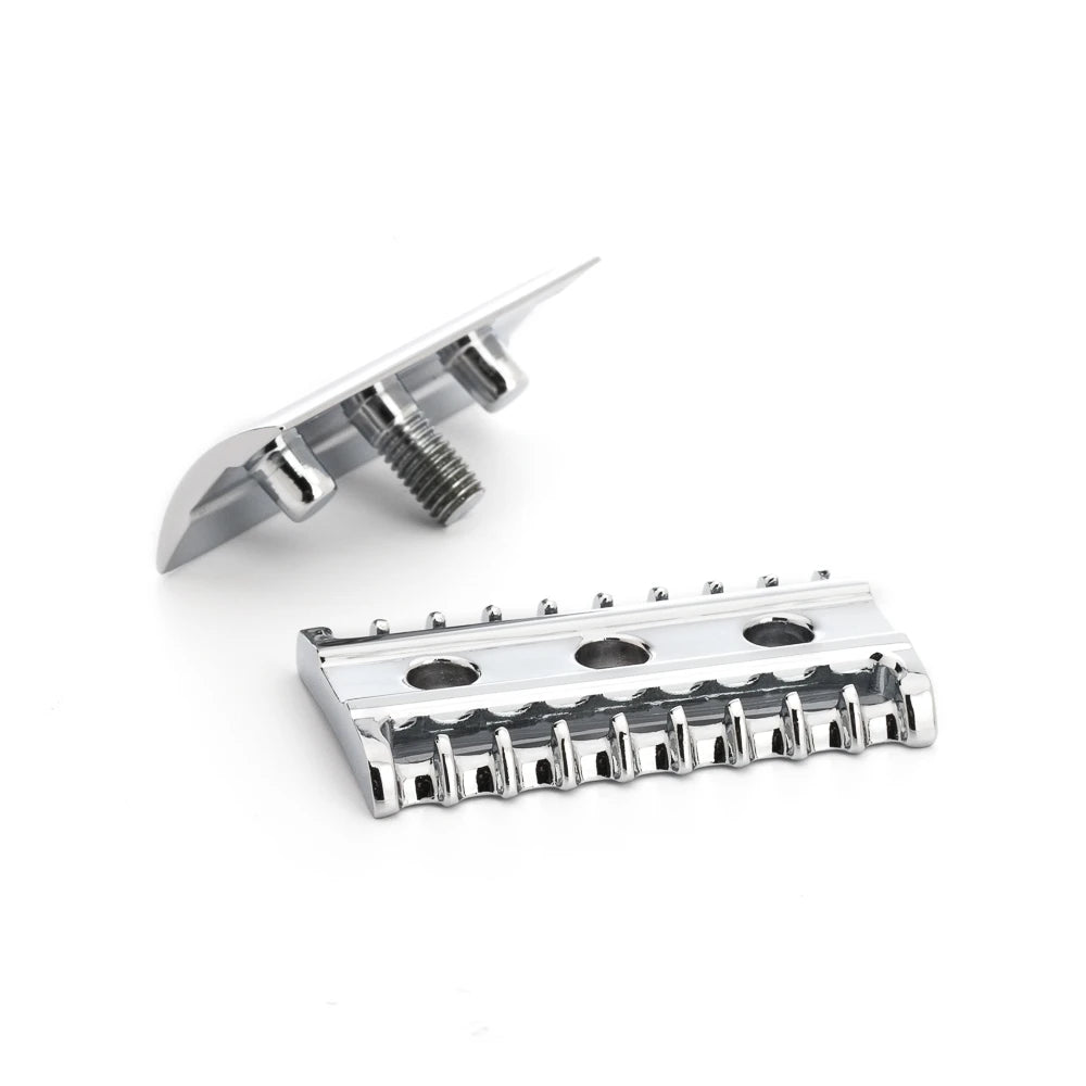 Mühle Shaving Open Comb  Top- Og Bundplade Med åben Kam