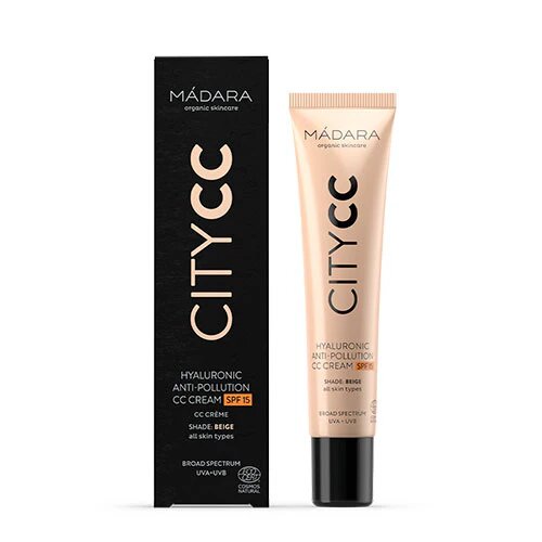 Madara Citycc Hyaluronic Antipollution Creamspf15 Natural 40 Ml