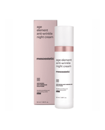 Mesoestetic Age Element Anti-wrinkle Night Cream Anti Rynkecreme Effektiv Til Udglatning Af Rynker 50 Ml  Natcreme Forebyggelse Af Rynker