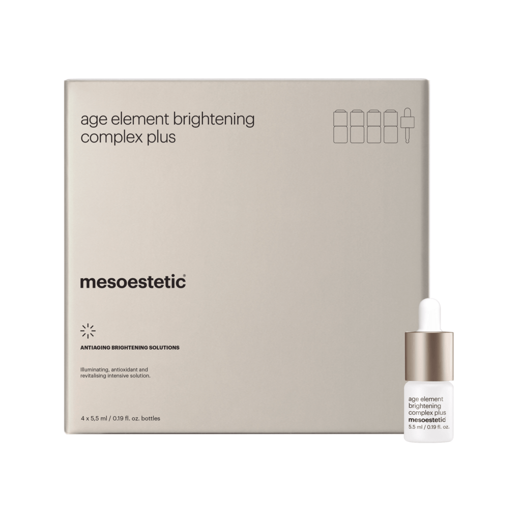 Mesoestetic Age Element Brightening Complex Plus Blegecreme Lysnende Kur Effektiv Mod Mørke Pletter På Huden Og Pigmentforandringer Ml