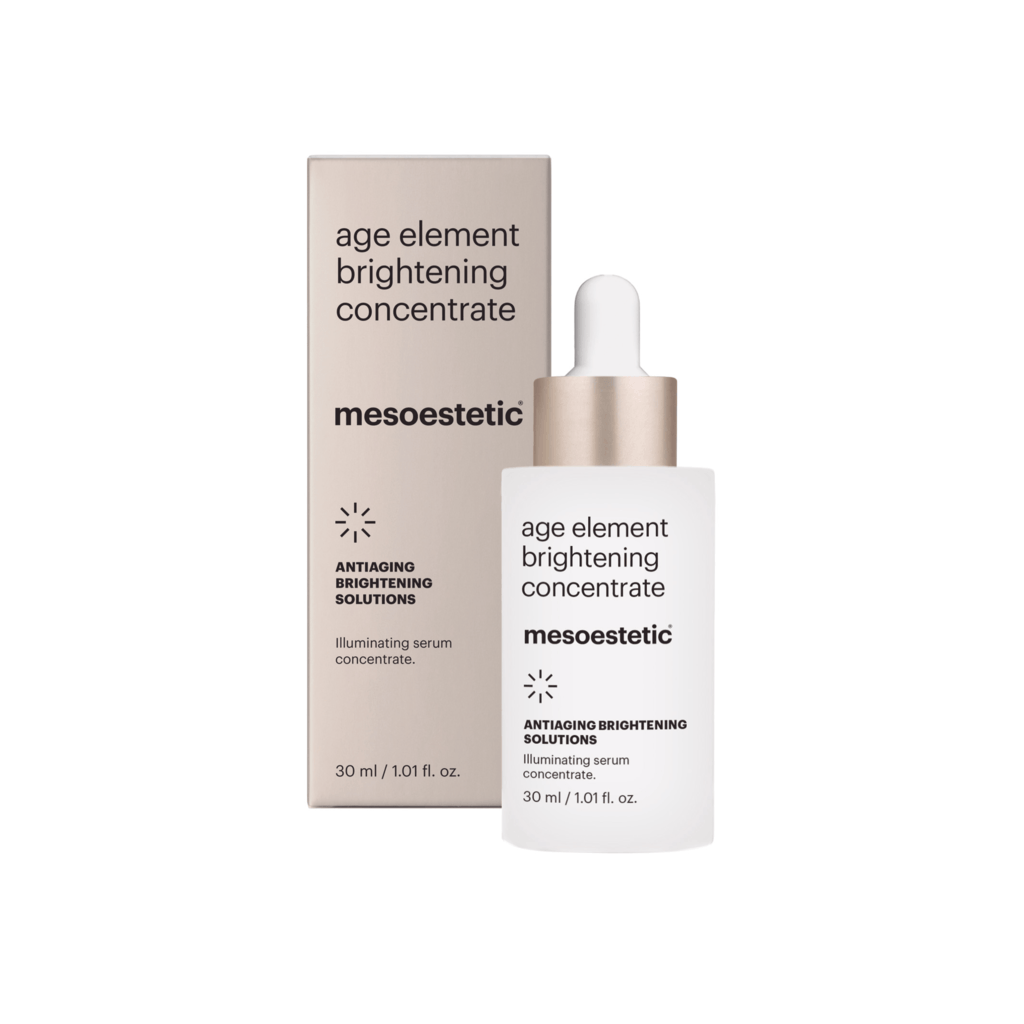 Mesoestetic Age Element Brightening Concentrate Serum Med Blegende Virkning 30 Ml Effektiv Mod Mørke Pletter Huden Og Pigmentforandringer