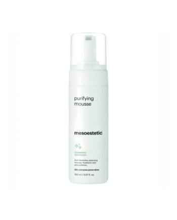Mesoestetic Purifiying Mousse Renseskum Til Fedtet Og Uren Hud Med Akne 150 Ml  Ansigtsvask   Ansigtsrens Som Forebygger Tilstoppede Porer