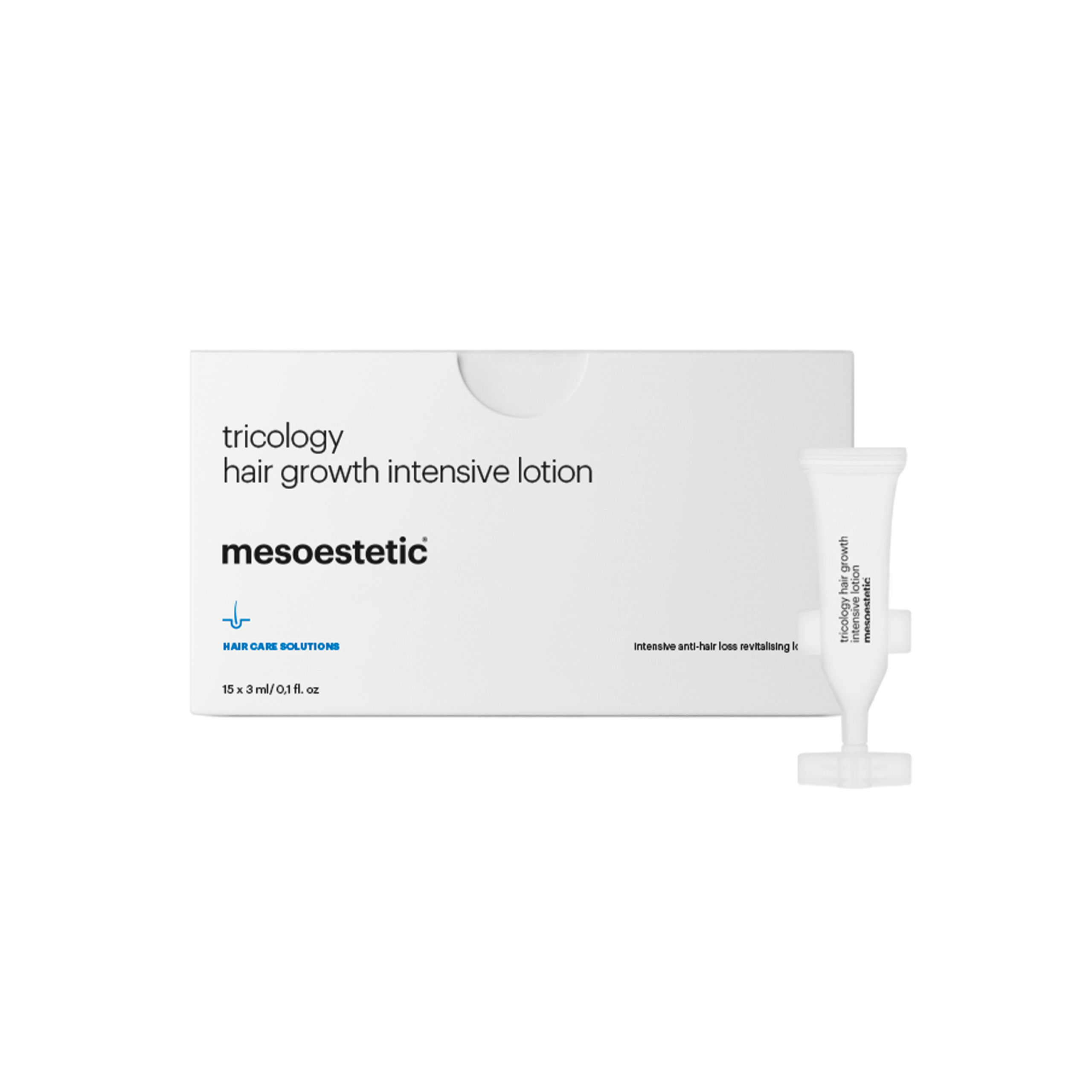 Mesoestetic Tricology Hair Growth Intensive Lotion Effektiv Kur Mod Hårtab 15 Ml Fremmer Blodcirkulation Og Tilfører Næringsstoffer