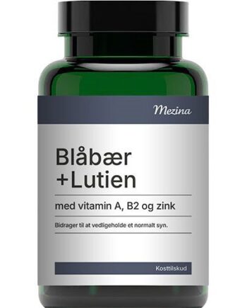 Mezina Blåbær Og Lutein 90 Tabletter