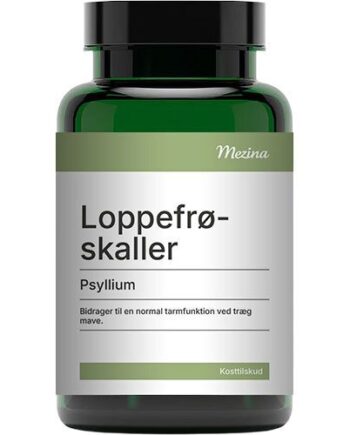 Mezina Loppefrøskaller Psyllium Kapsler 180 Kapsler