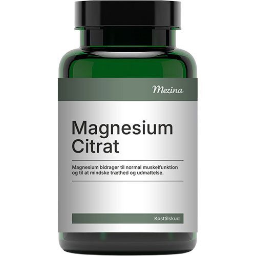Mezina Magnesium Citrat 180 Kapsler