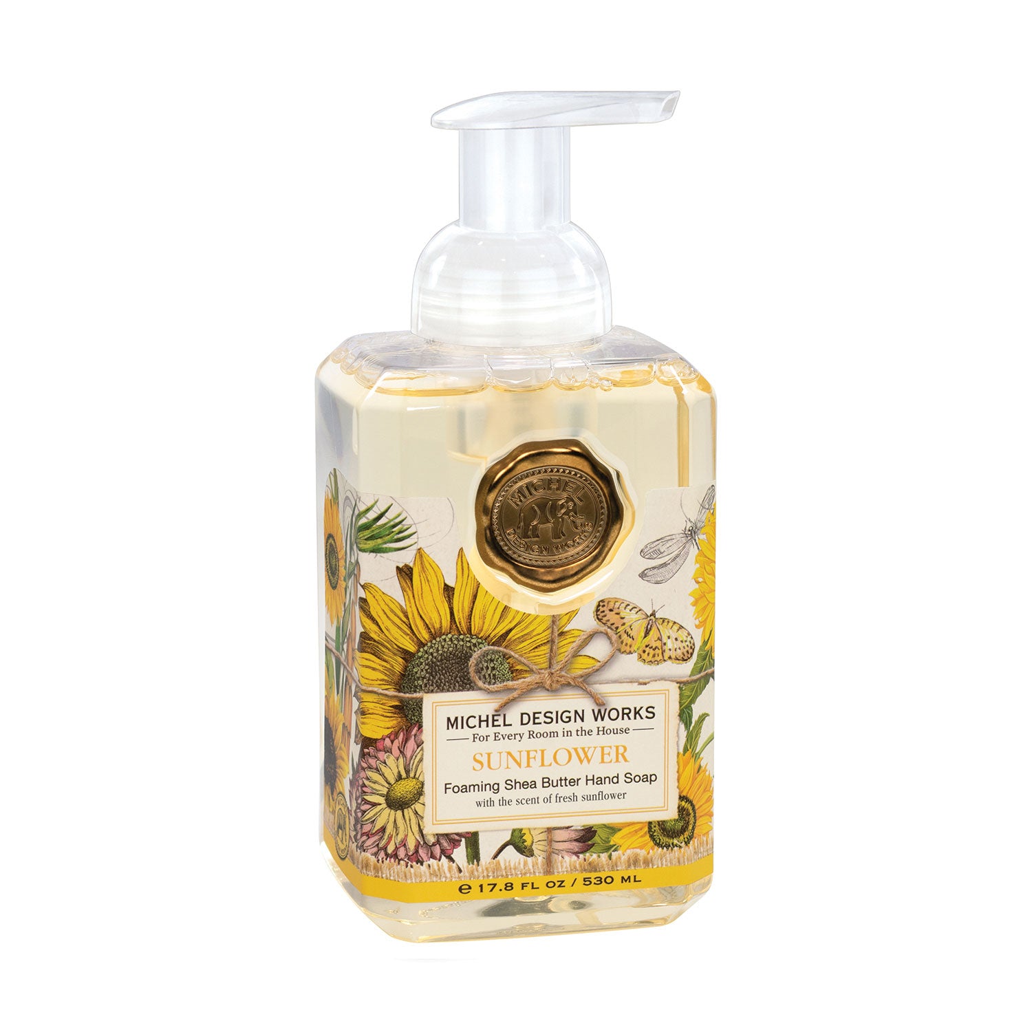 Michel Design Skumhåndsæbe Sunflower 530 Ml