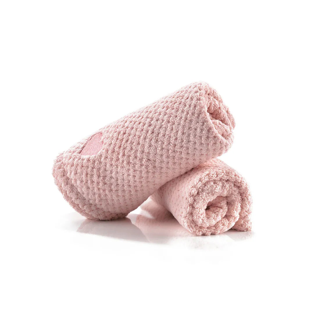 Mikrofiber Håndklæde Til Hår Rosa   Stk Spar 15