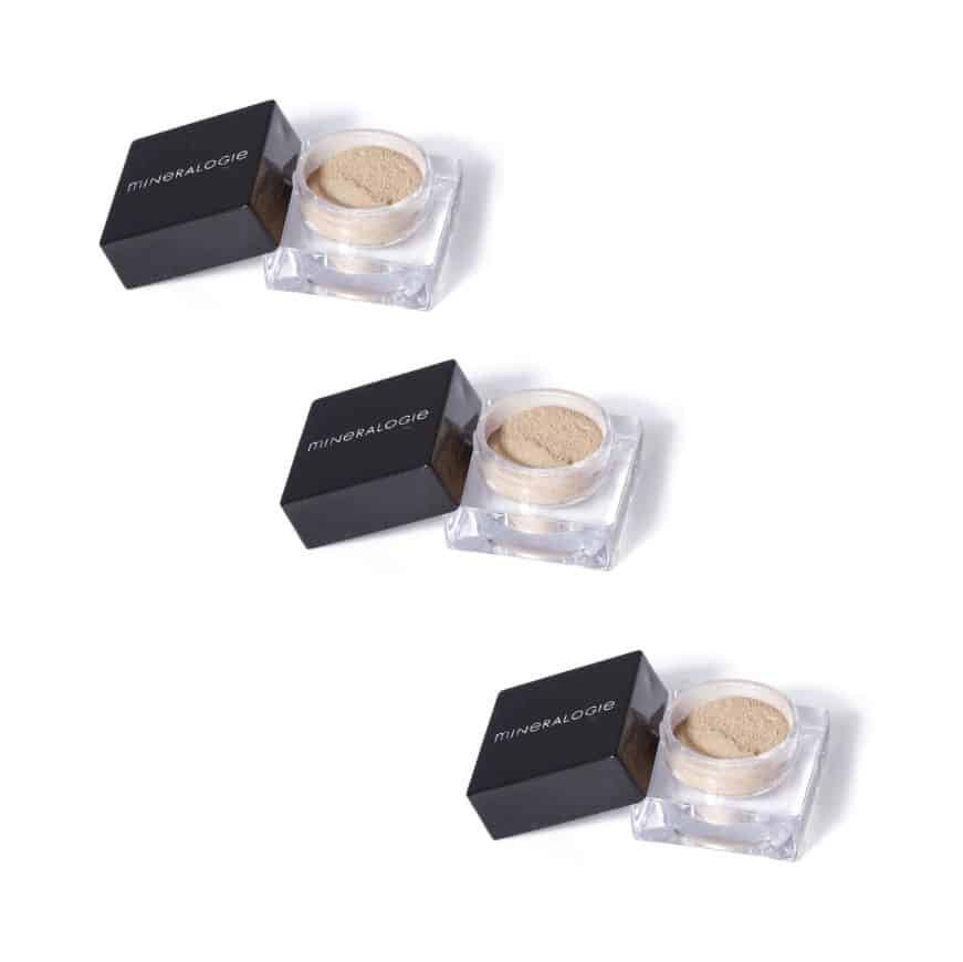 Mineralogie Mineral Foundation Soft Beige 9g X3