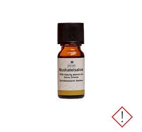 Muskatelsalvieolie æterisk 10 Ml