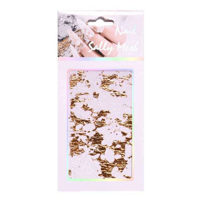 Nail Art Mesh    Bladguld  Guld
