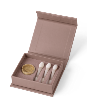Naillak Chrome Powder Gold  Inkl    Applikatorer