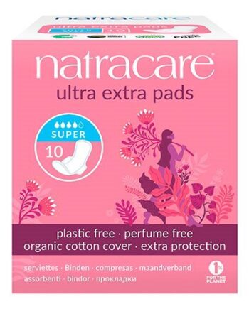 Natracare Bind 10 Stk Super Ultra Extra   Pk