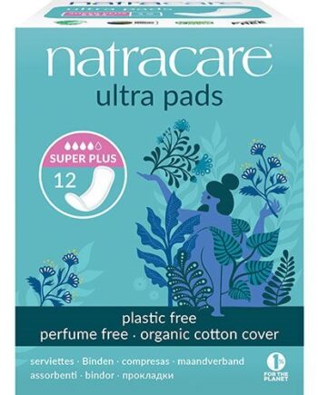Natracare Bind Super Plus Indpakket Enkeltvis  øko  12 Stk