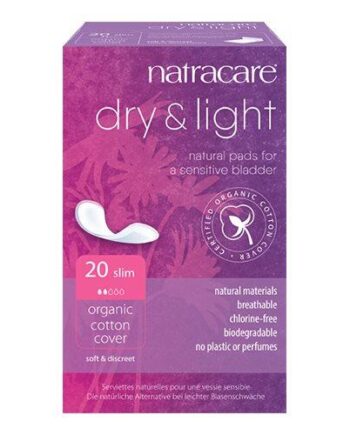 Natracare Dry   Light 20 Stk   Inkontinens  Indpakket Enkeltvis   Pk