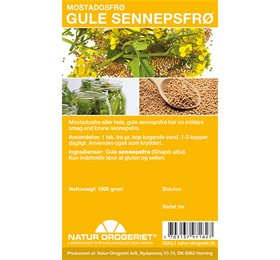 Nd Sennepsfrø Gul Hel 1000