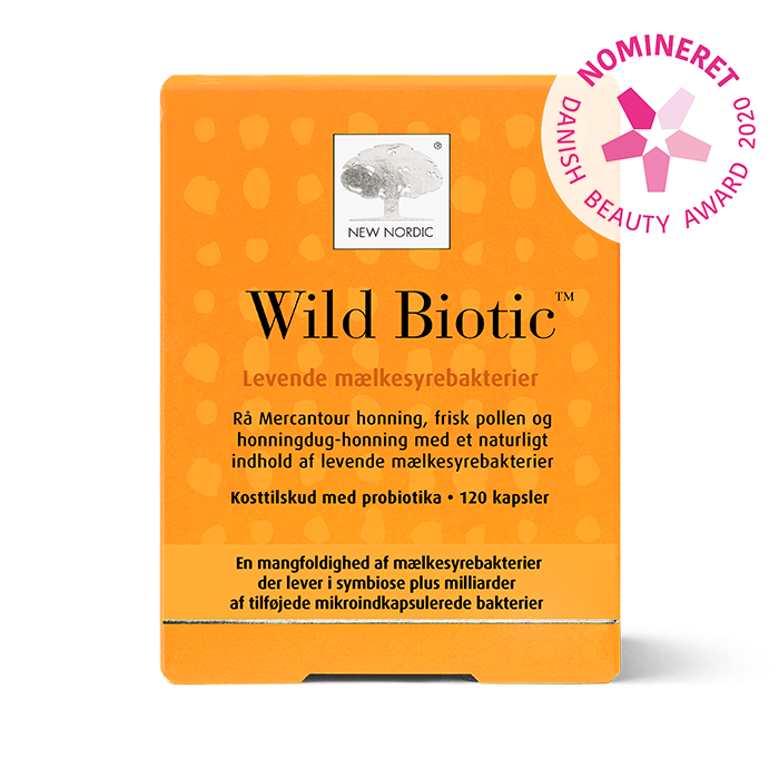 New Nordic Wild Biotic 120 Kapsler   For 689 -