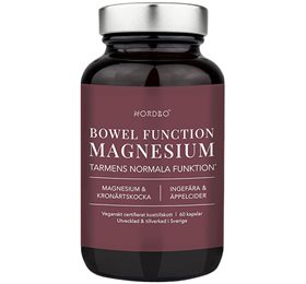 Nordbo Bowel Function Magnesium 60 Kaps