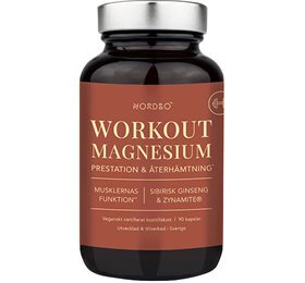 Nordbo Workout Magnesium 90kap