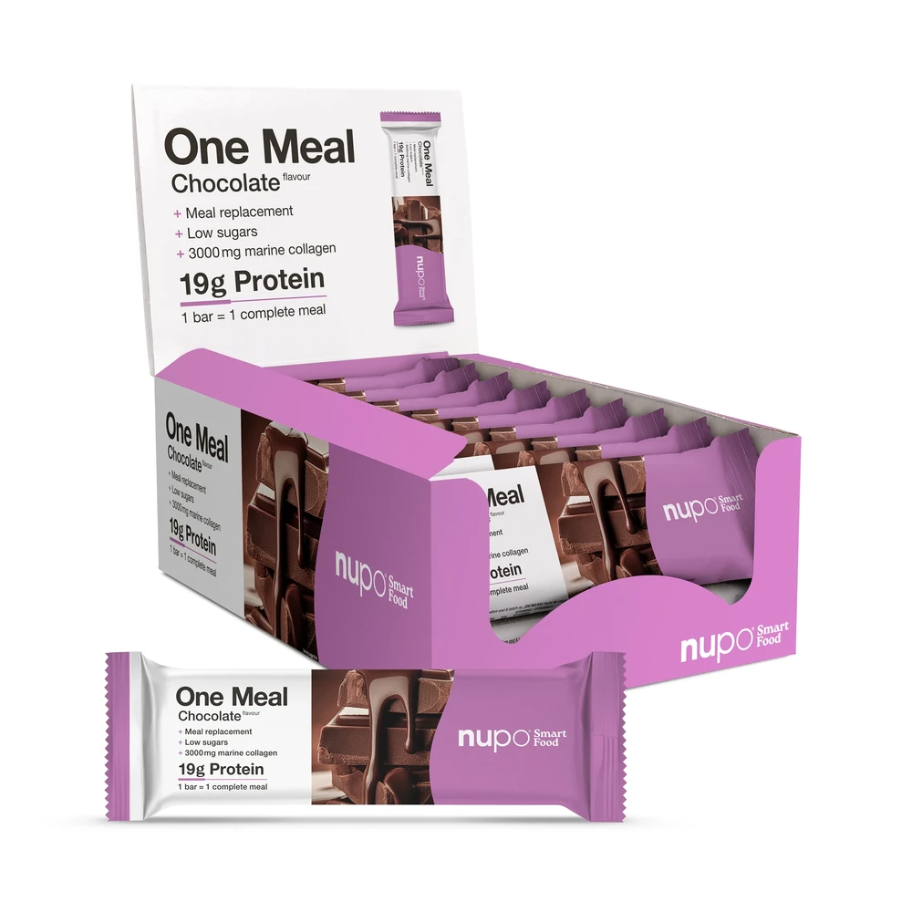 Nupo Bar Chokolade  Med Kollagen   Stk    60gr